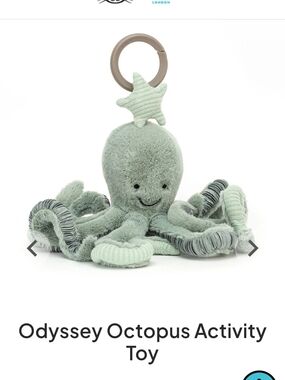 Jellycat - Odyssey Octopus Activity Toy